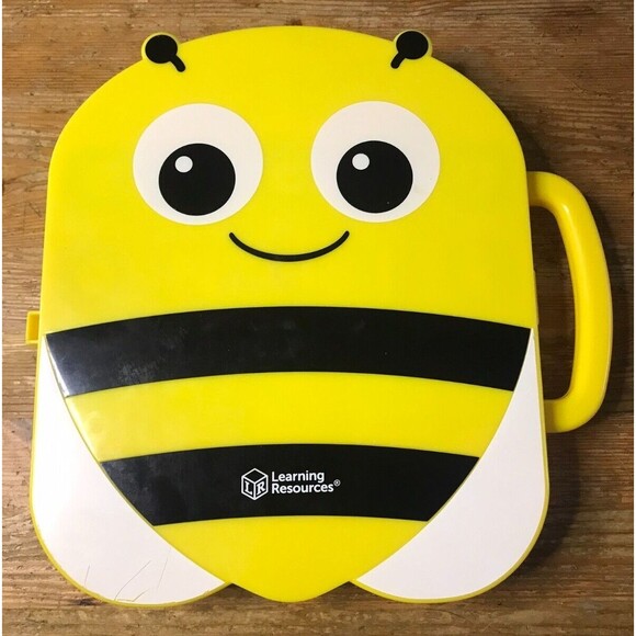 Learning Resources AlphaBee Activity Set Letters Numbers Case Homeschool Bee - Picture 2 of 9